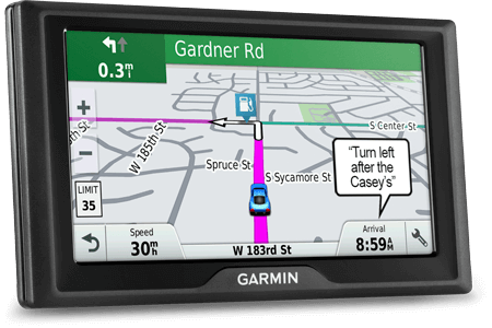 nawigacja samochodowa Garmin mapa